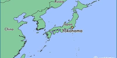 Карте Иокогамы