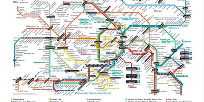 Карта Йокогамы