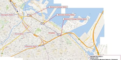 Карта Пасифико Иокогама